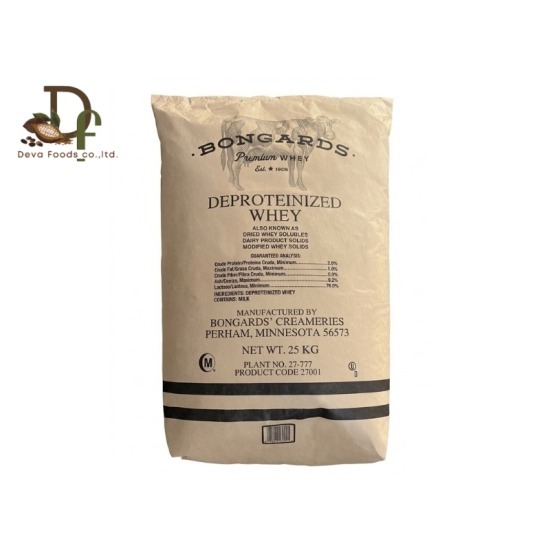 Deproteinized Whey  - บริษัทนำเข้าจำหน่ายเคมีภัณฑ์อาหารและวัตถุดิบเบเกอรี่